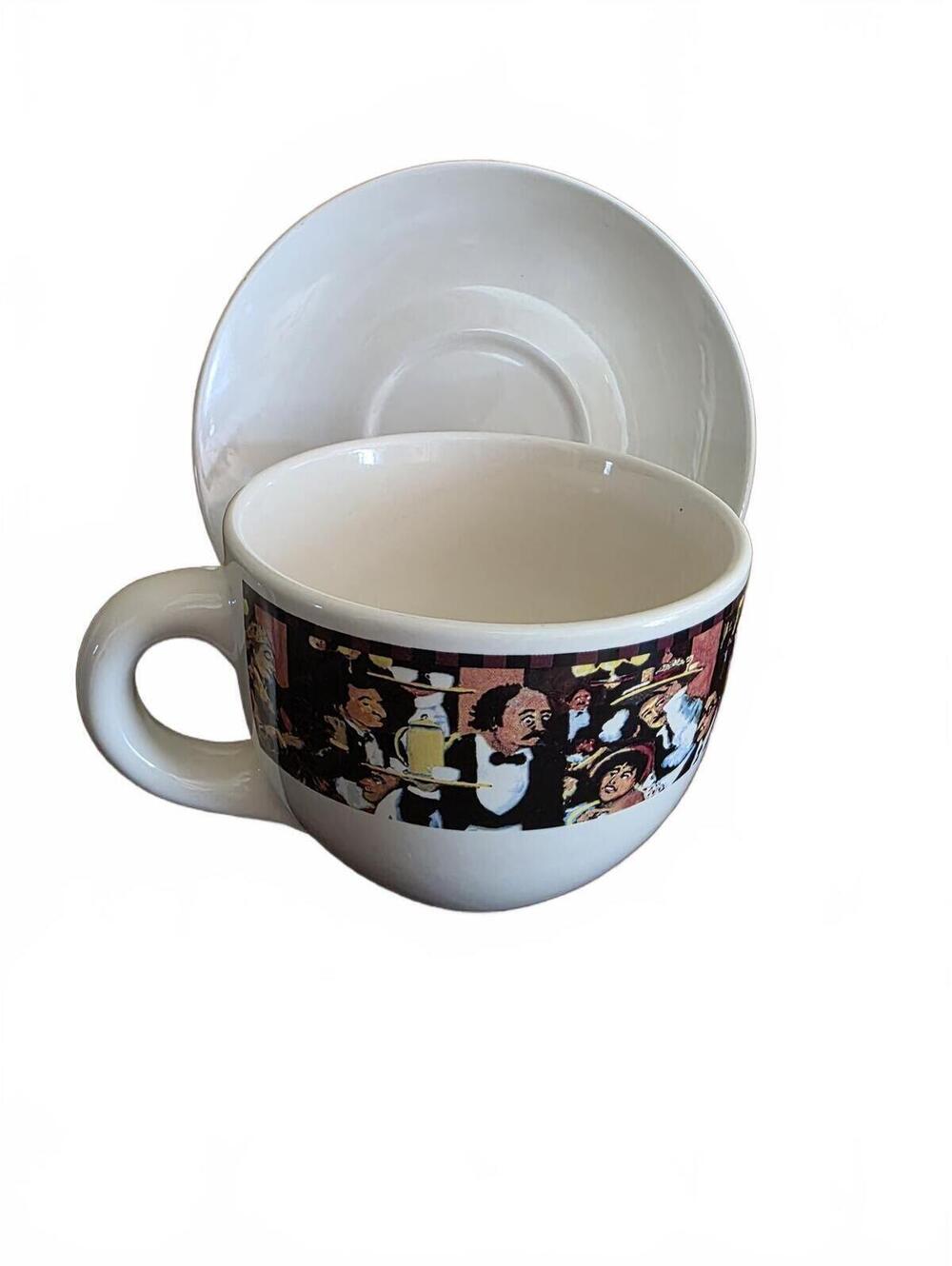Guy Buffet Collection California Pantry Oversize Mug Saucer